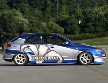 Daewoo Lacetti Hatchback Race Car '2006