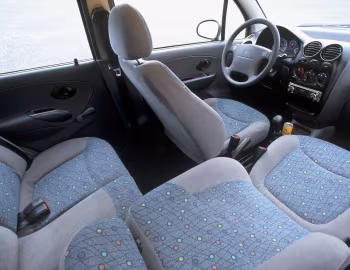 Interior Daewoo Matiz Style [EU-spec] (M150) '2000–02