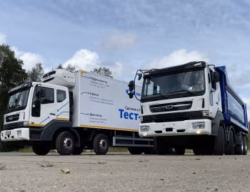Tata Daewoo Novus SE 8×4 Refrigerator Truck, Tata Daewoo Novus SE 8×4 Dump Truck