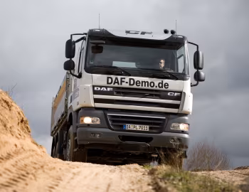 DAF CF85.460 6×4 FAT Sleeper Cab Meiller Dreiseitenkipper Typ D316 '2006–13