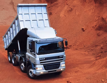 DAF CF FAD 85 Sleeper Cab Tipper '01.2001–06