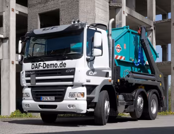 DAF CF85.460 6×2 FAG Day Cab Meiller-Absetzkipper '2006–13
