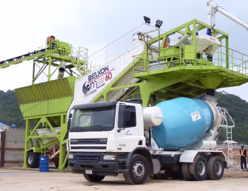 DAF CF75 6×4 FAT Day Cab concrete mixer '2001–06