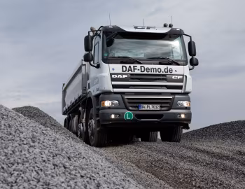 DAF CF FAD 85.410 Day Cab Meiller Dreiseitenkipper '2006–13