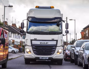 DAF CF 290 6×2 FAG Space Cab Rolloffcon [UK-spec] '2013–24
