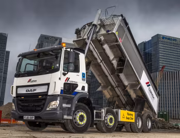 DAF CF 400 8×4 FAD Day Cab Tipper [UK-spec] '2013–24