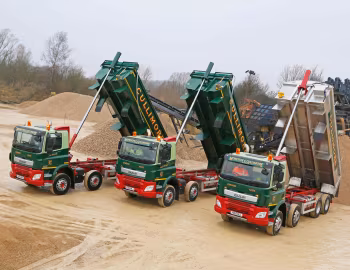 DAF CF 400 8×4 FAD Day Cab Tipper [UK-spec] '2013–24