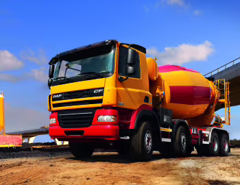 DAF CF FAD 85.410 EEV Day Cab concrete mixer '2006–13
