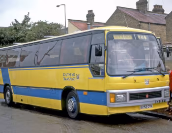 DAF MB 200 DKFL-600 Duple Laser II [UK-spec] (C57F) '05.1985–02.1987