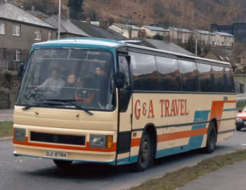 DAF MB 200 DKFL-600 Duple Laser II [UK-spec] (C53F) '03.1984–03.1986