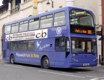 DAF DB 250 LF East Lancs Myllennium Lowlander [UK-spec] (H43/29F) '10.2002–10.2003