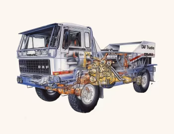 DAF FAV3600 Turbo Twin '1985