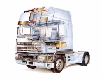 DAF FT 95.430ATi Super Space Cab '02.1992–01.1998