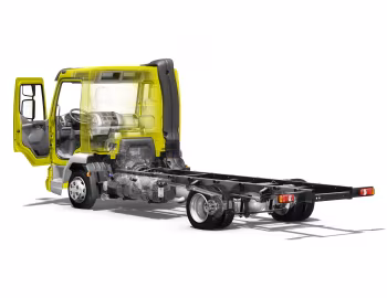 DAF LF45 4×2 FA Day Cab Chassis '2006–13