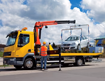 DAF LF45 4×2 FA Day Cab Crane '2006–13