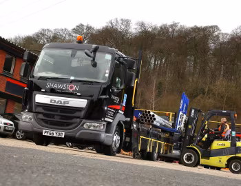 DAF LF 150 FA 4×2 Day Cab Dropside by Bevan Group [UK-spec] '2016