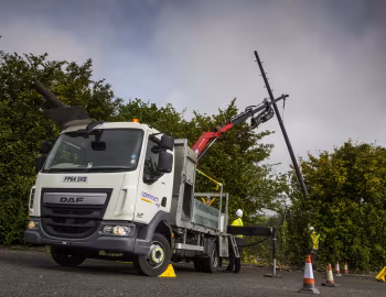 DAF LF 150 FA 4×2 Lightweight Pole Erection Unit [UK-spec] '2015