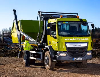 DAF LF 250 FA 4×2 Day Cab PR18 Skip-Loader [UK-spec] '2016