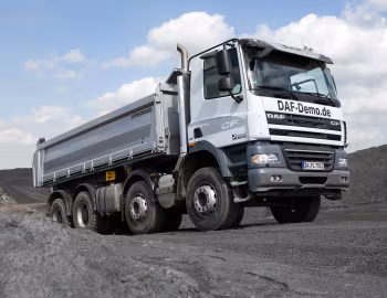 DAF CF85.410 8x4 FAD Day Cab Meiller-Kipper '2006–13