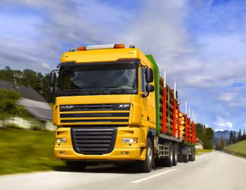 DAF XF105 6×4 FTT Space Cab Timber Truck '2006–12
