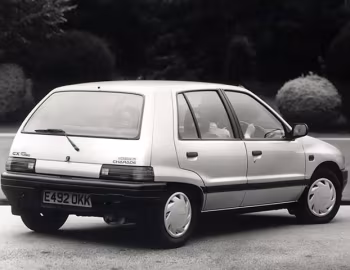 Daihatsu Charade CX 5-door [UK-spec] (G100) '01.1987–02.1989