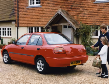 Daihatsu Charade Sedan [UK-spec] (G203) '1994–96