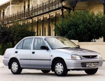 Daihatsu Charade Sedan [UK-spec] (G203) '1996–2000