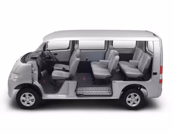 Интерьер Daihatsu Gran Max Minibus '2007–н.в.
