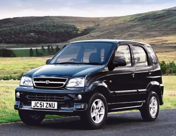Daihatsu Terios SL [UK-spec] '2001–02