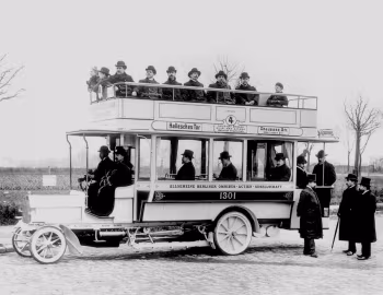 Daimler DM 3 Omnibus mit Doppeldeck-Aufbau Lange & Gutzeit '1912–13