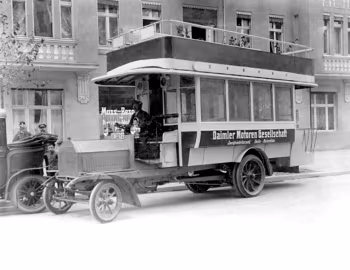 Daimler DM 3 Omnibus mit Doppeldeck-Aufbau Lange & Gutzeit '1912–13
