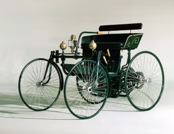 Daimler Wire-Wheel Car '1889