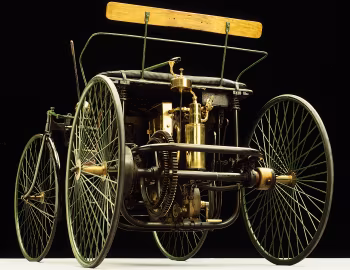 Daimler Wire-Wheel Car '1889