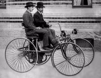 Daimler Wire-Wheel Car, August Wilhelm Maybach