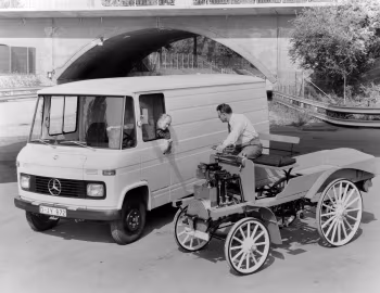 Mercedes-Benz L 608 D Kastenwagen, Daimler 4 PS Geschäftswagen