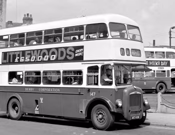 Daimler CVG6 Roe [UK-spec] (H37/28R) '1963