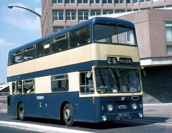 Daimler Fleetline CRG6LX Roe [UK-spec] (H45/29D) '1970–71