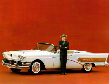 Dale Robertson, Buick Limited "Wells Fargo" Convertible