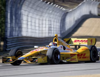 Andretti Autosport Dallara DW12 Road Course Aero kit DHL Livery '2013