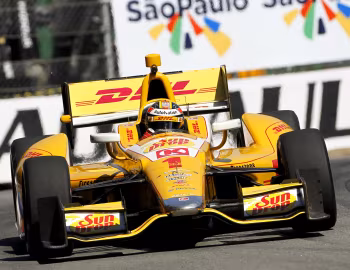 Andretti Autosport Dallara DW12 Road Course Aero kit DHL Livery '2013