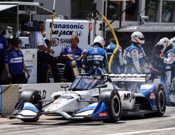 Rahal Letterman Lanigan Racing Dallara DW12 '2021