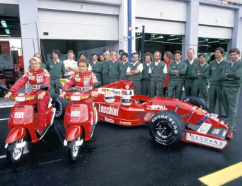 Dallara F192, Pierluigi Martini, JJ Lehto