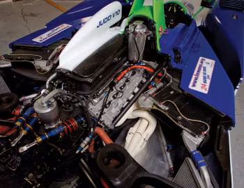 Sous la capuche Rollcentre Racing Dallara SP1 '2004