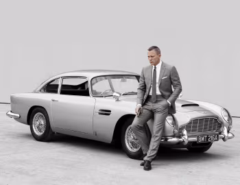 Daniel Craig, Aston Martin DB5 Skyfall