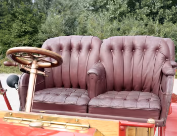 Interior Darracq 12 HP Rear-Entrance Tonneau '1903