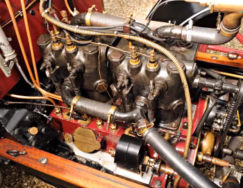 Bajo el capó Darracq Flying Fifteen '1904