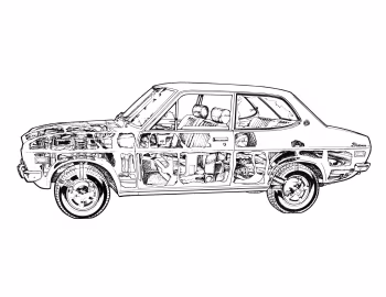 Datsun 1200 2-door Sedan (B110) '1970–74