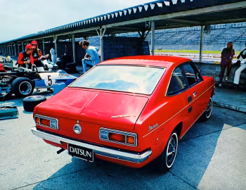 Datsun 1200 Coupe [UK-spec] (B110) '1970–73