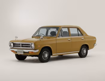 Datsun Sunny 1200 Deluxe 4-door Sedan (B110) '04.1970–05.1973