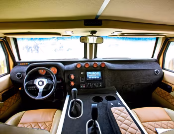 Interior DDM ГАЗ-2330 "Тигр" '2010–pr.